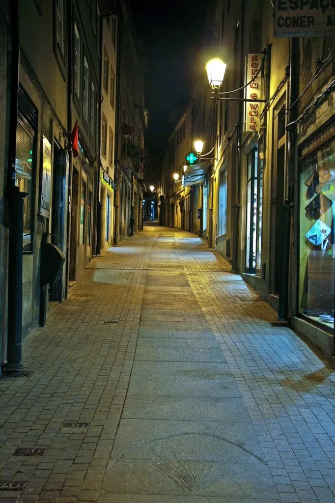 Rua Direita in Viseu.